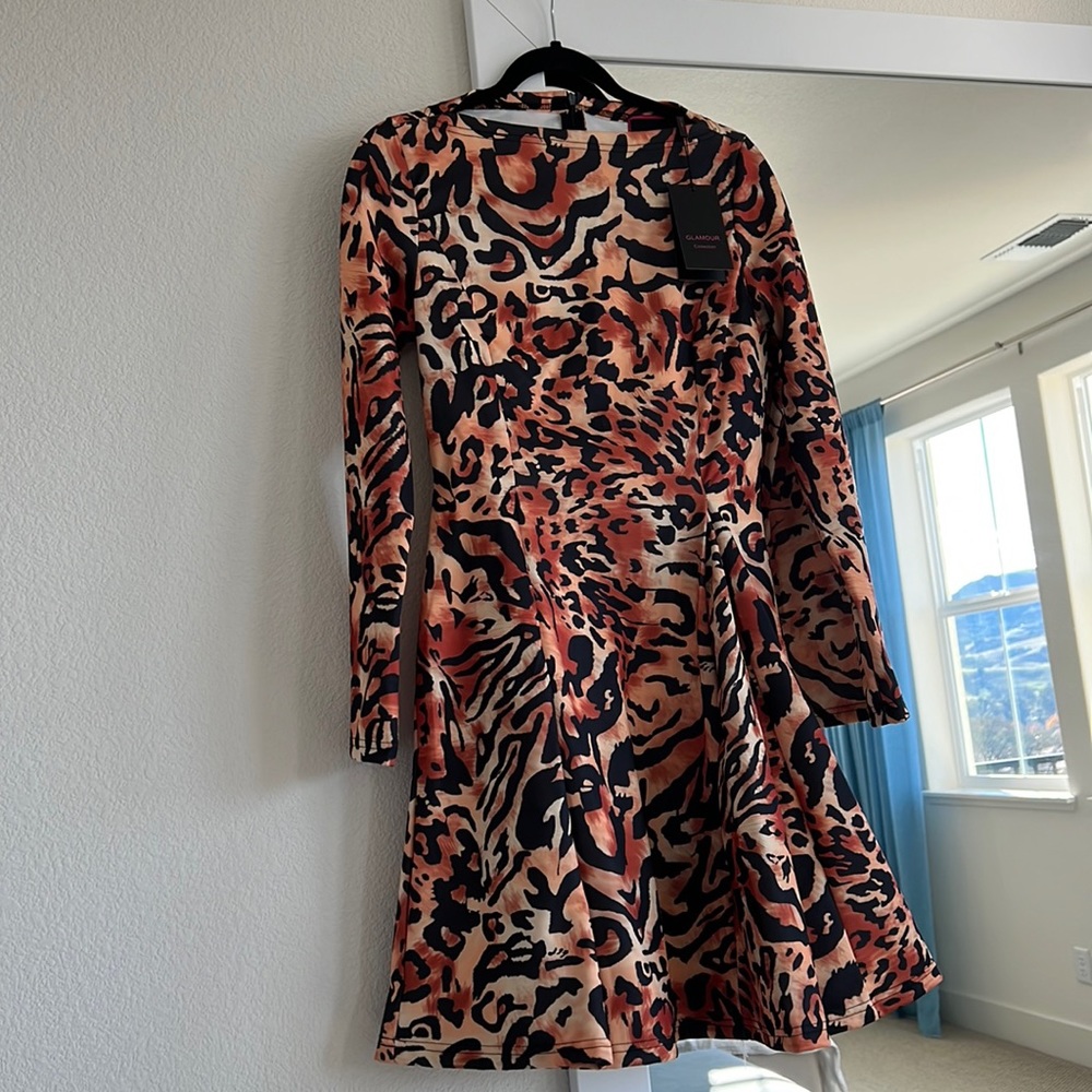 New leopard dress.